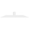 Ekena Millwork Portland Architectural Grade PVC Gable Bracket, 72"W x 15"H x 4"D x 6"F, 5/12 Pitch GBP072X15X0406POR00 - alternate 5